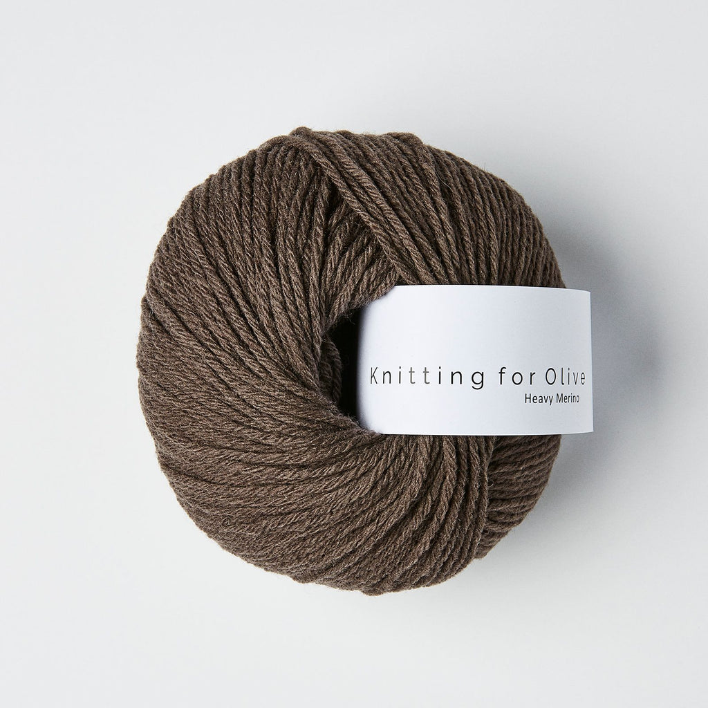 Knitting for Olive HEAVY Merino - DARK MOOSE