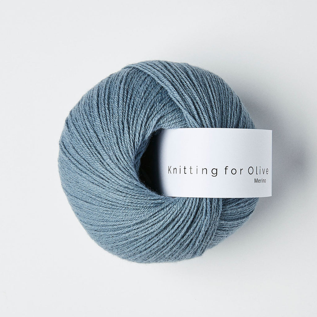 Knitting for Olive Merino - DUSTY DOVE BLUE