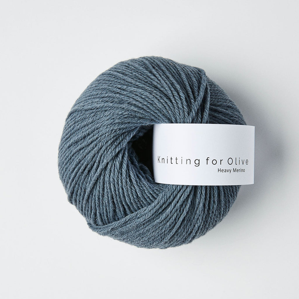 Knitting for Olive HEAVY Merino - DUSTY PETROLEUM BLUE