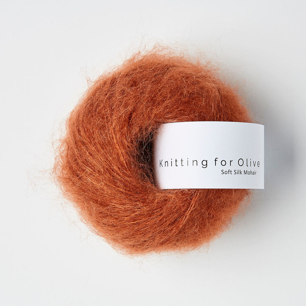 Knitting for Olive Soft Silk Mohair - DUSTY ROBIN