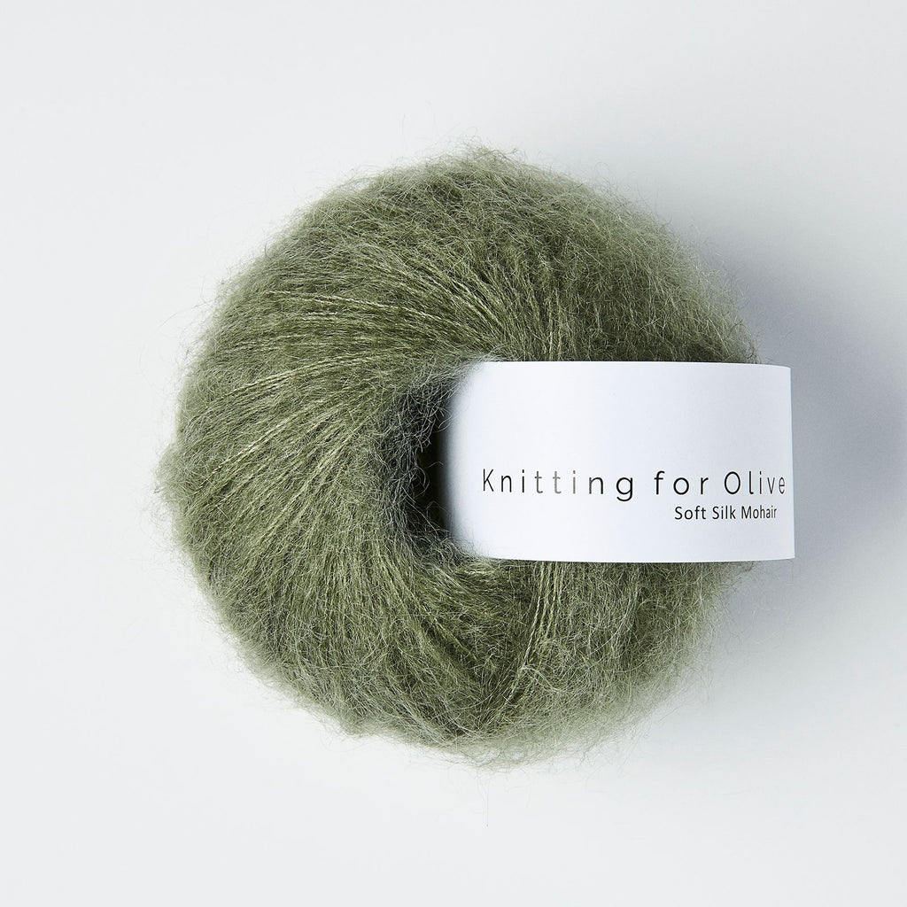 Knitting for Olive Soft Silk Mohair - DUSTY SEA GREEN