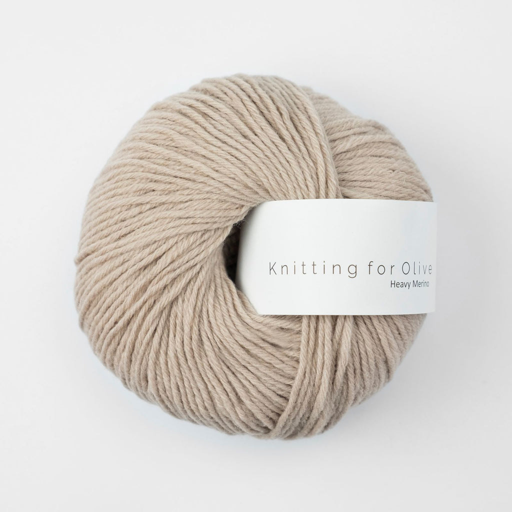 Knitting for Olive HEAVY Merino - MUSHROOM ROSE