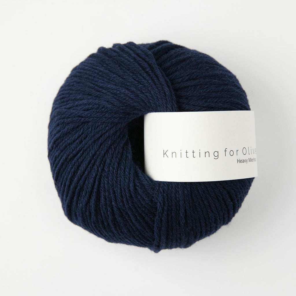Knitting for Olive HEAVY Merino - NAVY BLUE