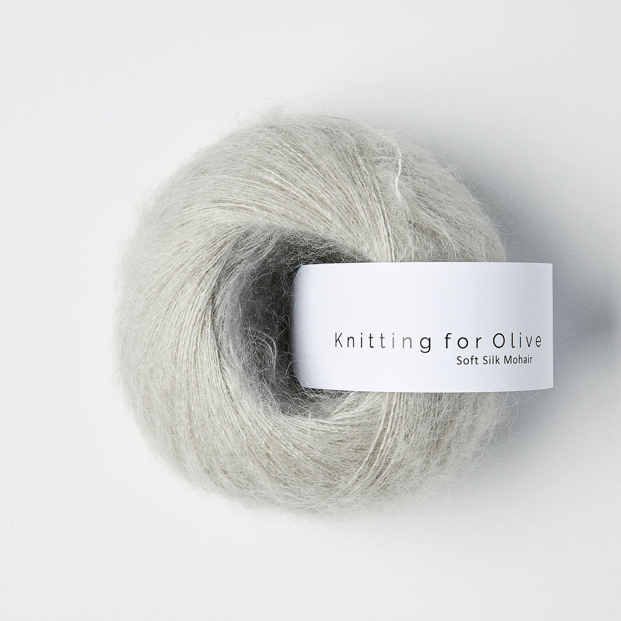 Knitting for Olive Soft Silk Mohair - PEARL GRAY