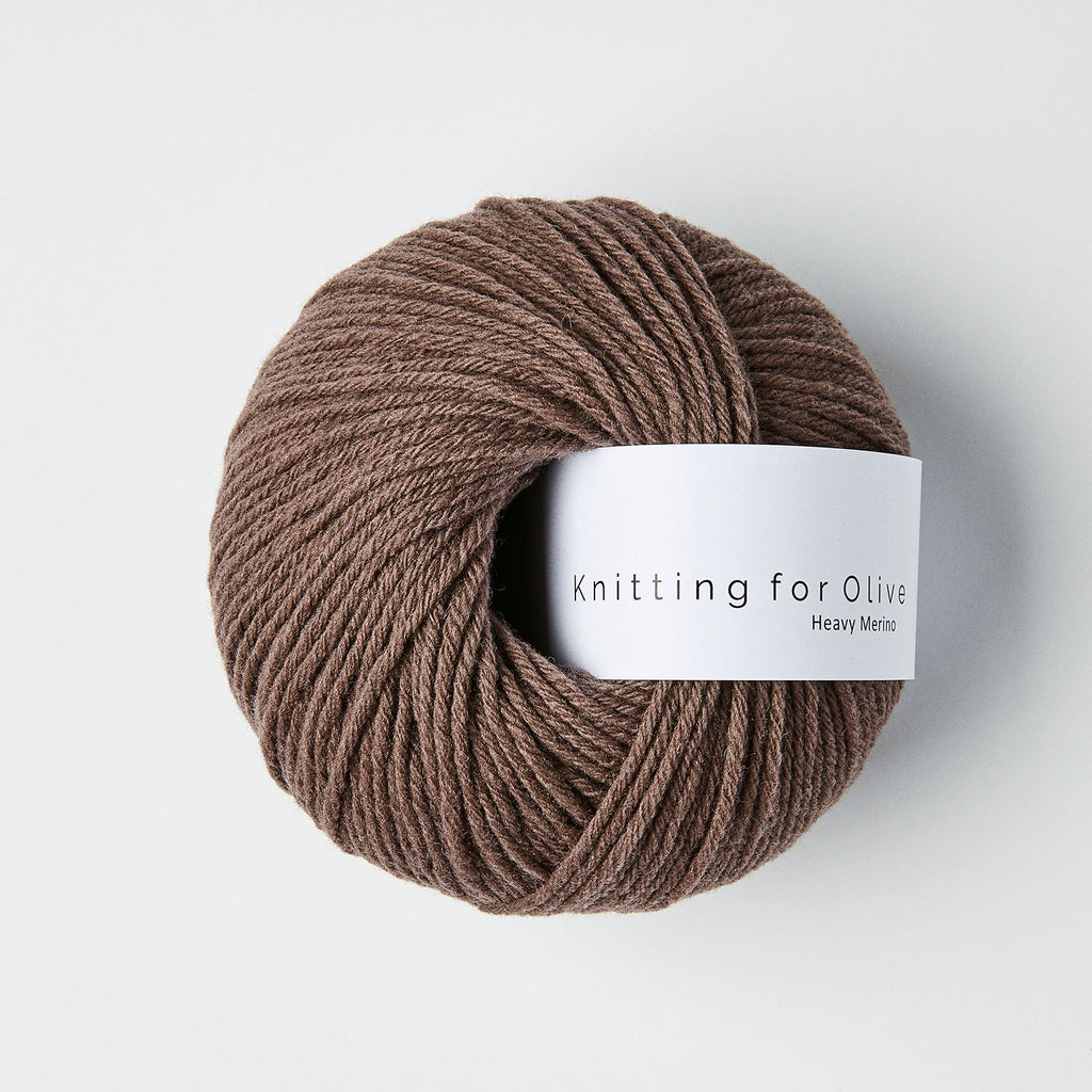 Knitting for Olive HEAVY Merino - PLUM CLAY