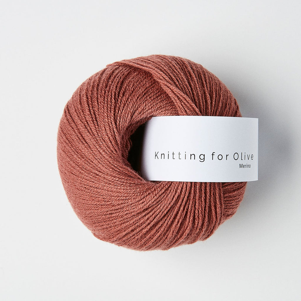 Knitting for Olive Merino - PLUM ROSE