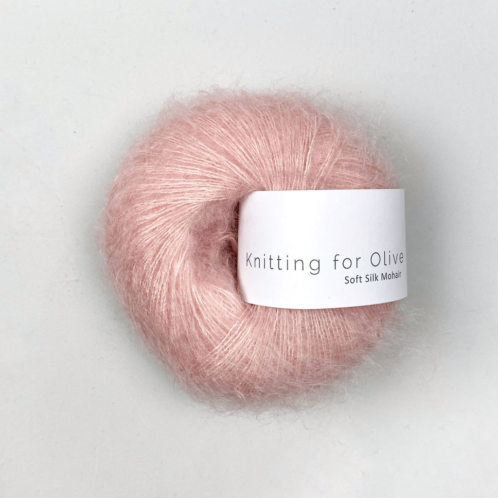 Knitting for Olive Soft Silk Mohair -POPPY ROSE
