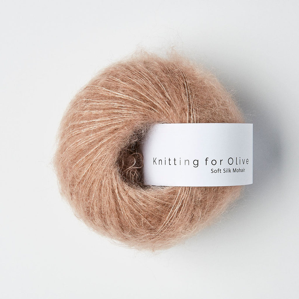 Knitting for Olive Soft Silk Mohair -ROSE CLAY
