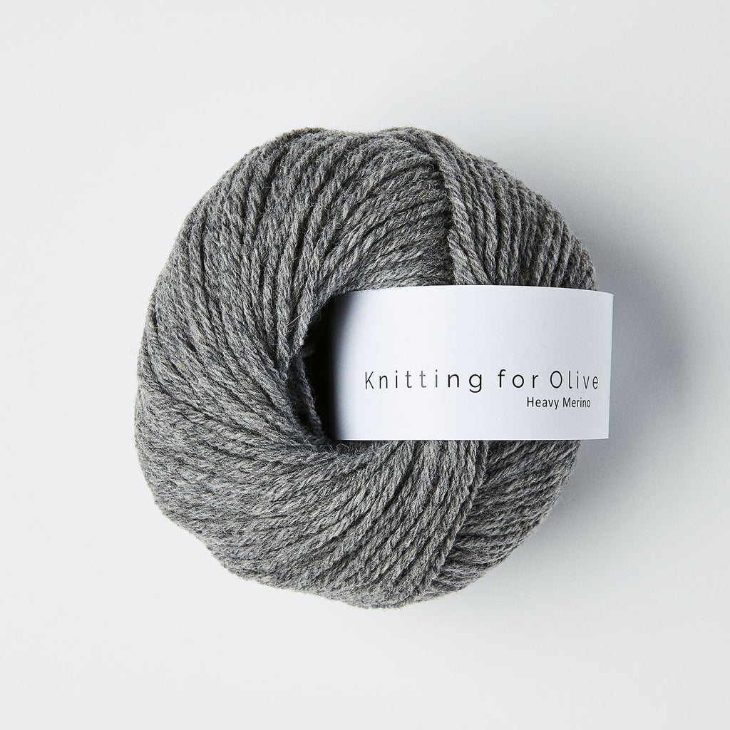 Knitting for Olive HEAVY Merino - STONE GRAY