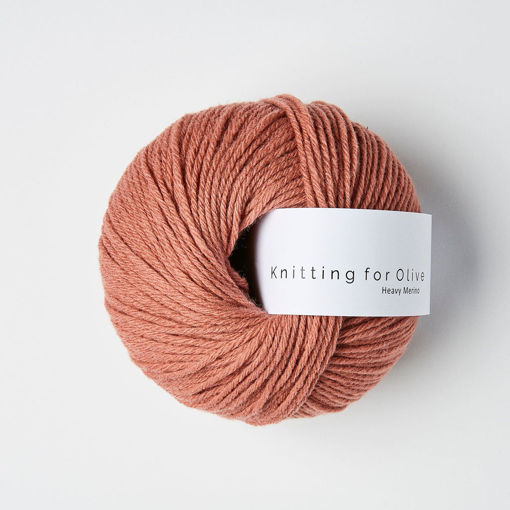 Knitting for Olive HEAVY Merino - TERRACOTTA ROSE