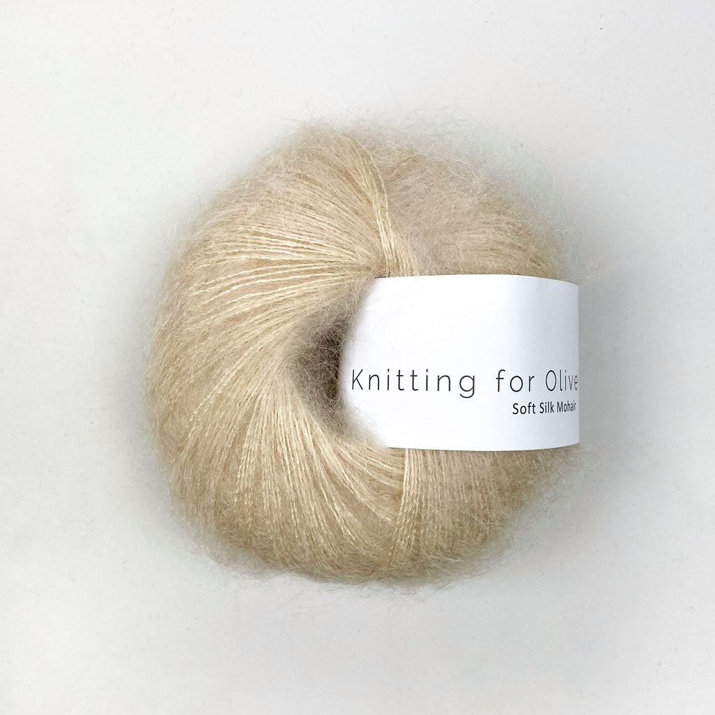 Knitting for Olive Soft Silk Mohair - WHEAT