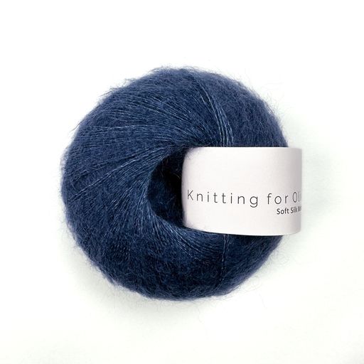 Knitting for Olive Soft Silk Mohair - BLUE JEANS