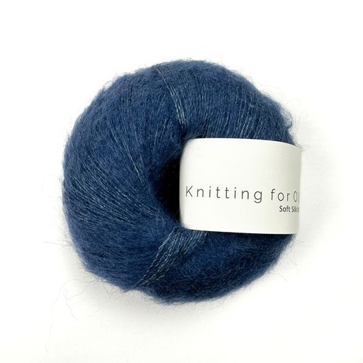 Knitting for Olive Soft Silk Mohair - BLUE TIT