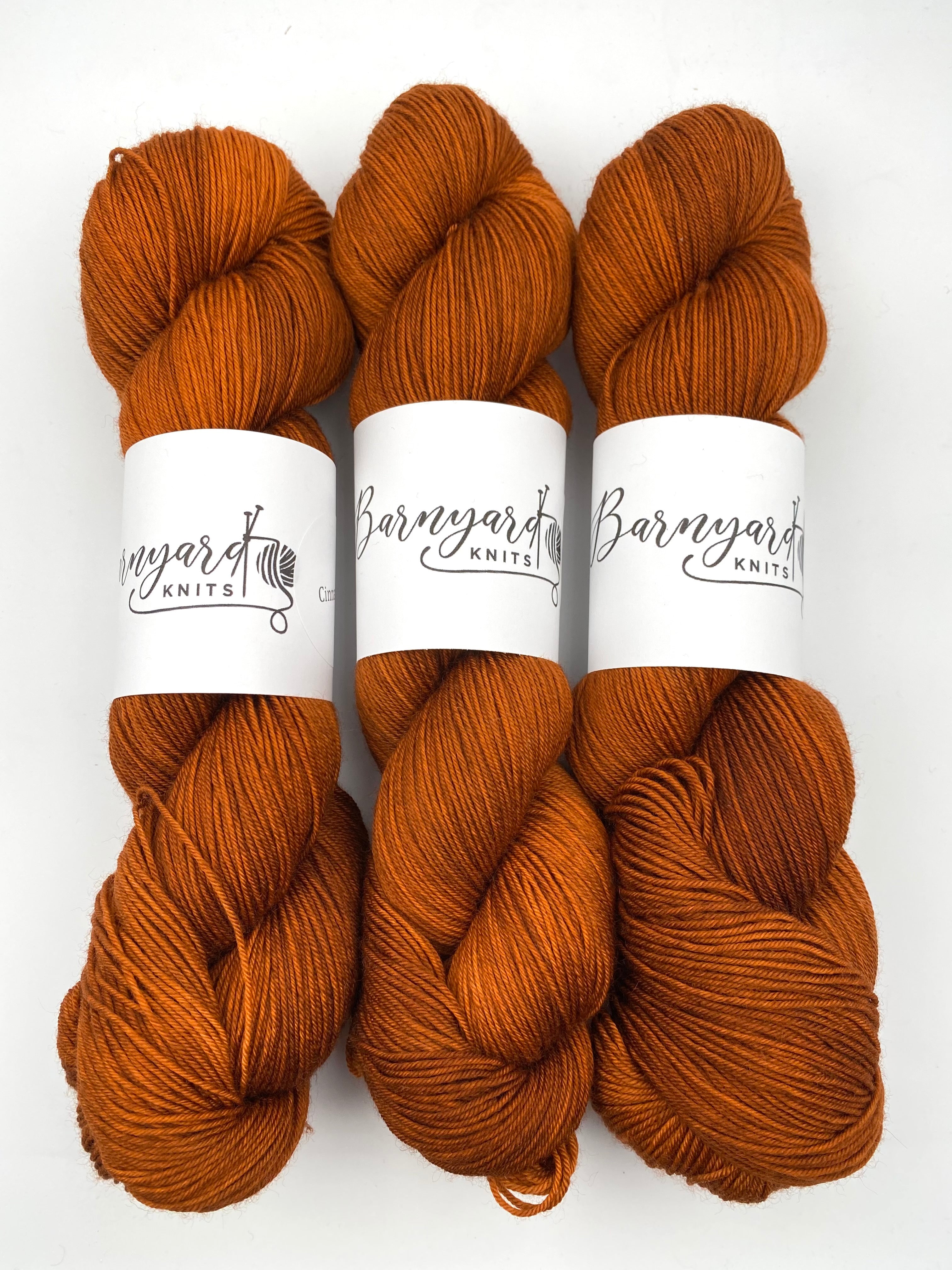 Barnyard Knits hotsell Fingering yarn - 3 skeins