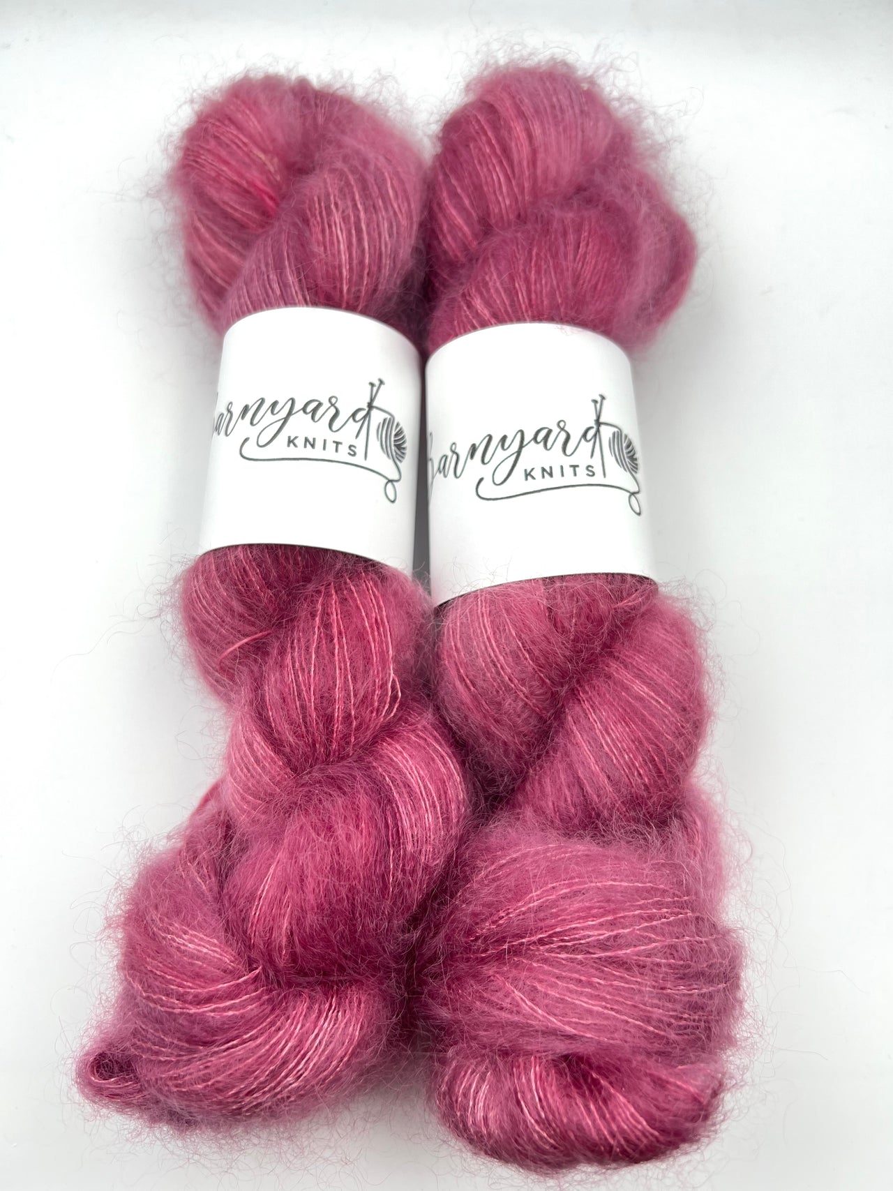 DUSTY ROSE KIDSILK LACE CLOUD