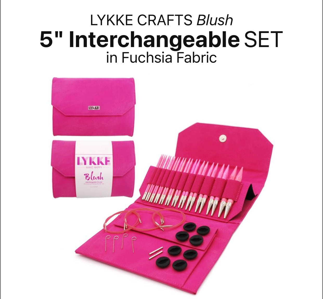 Lykke Interchangeable Circular Knitting Needles