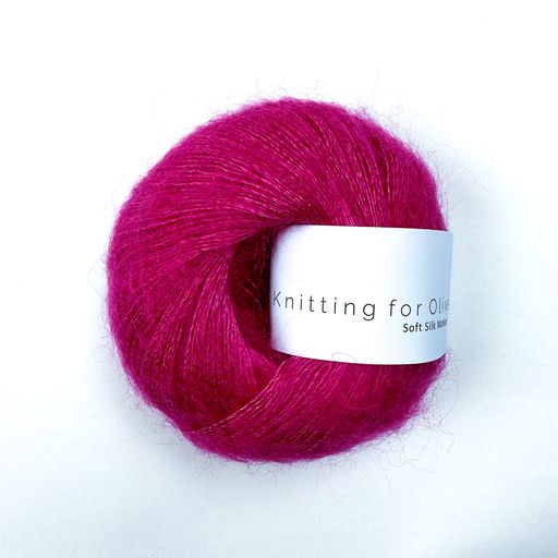 Knitting for Olive Soft Silk Mohair - PINK DAISIES