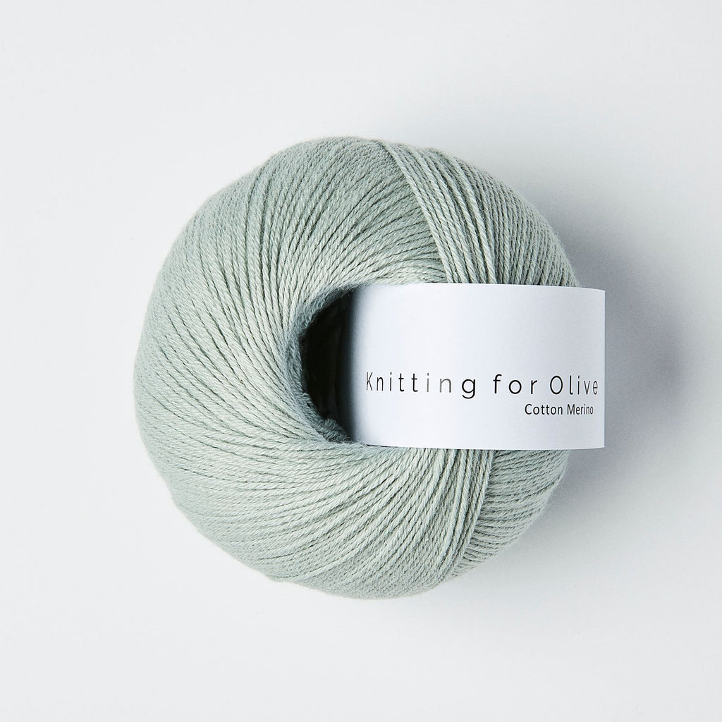 Knitting for Olive Cotton Merino - SOFT AQUA