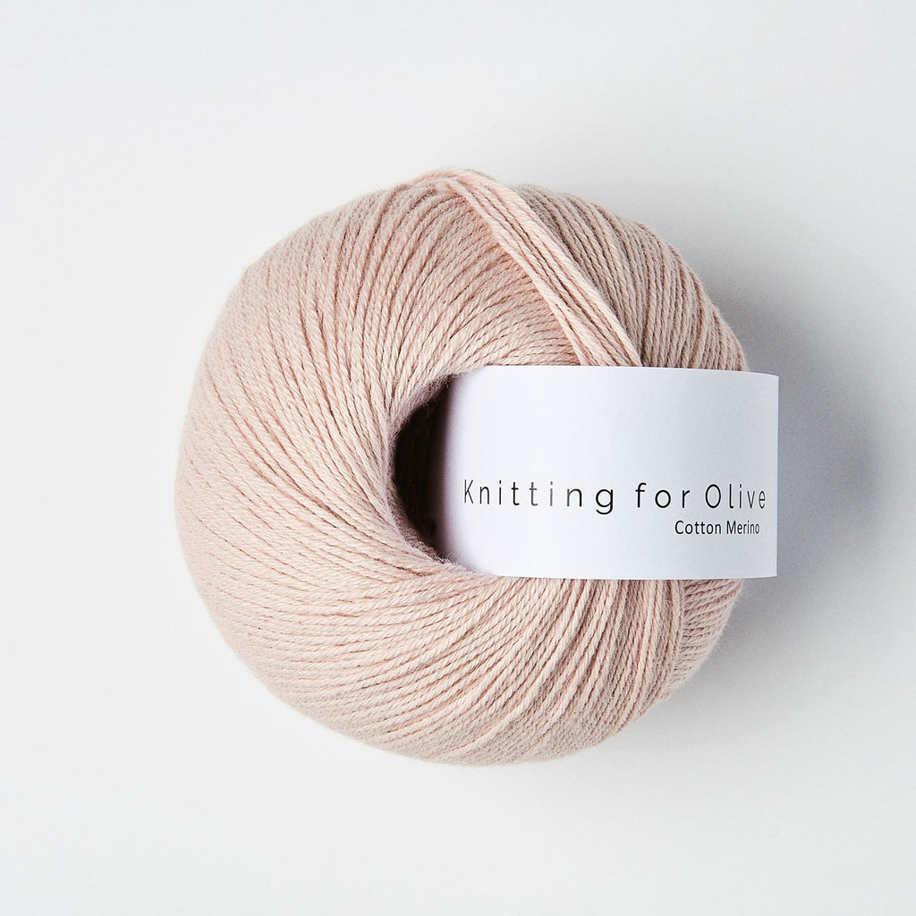 Knitting for Olive Cotton Merino - SOFT ROSE
